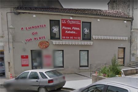 Le Triskel (Pizzeria snack) 120m² - A VENDRE - 11 b place sanson - Matha (17160)