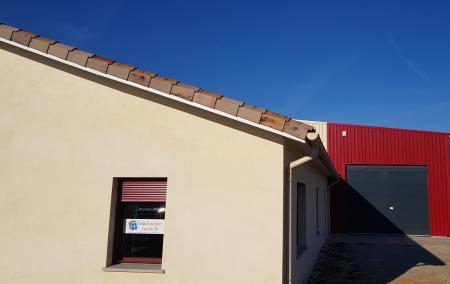 Locaux d'activité (Bureau et entrepôt) , 600m² - A VENDRE - 150 rue du royans,  Saint Marcel les Valence (26320)