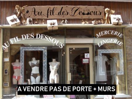 Au Fil des Dessous (Lingerie) , 120m² - A VENDRE - 152 grande rue,  Moutiers (73600)