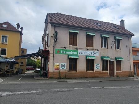 BAR DU PONT (Bar brasserie) , 125m² - A VENDRE - 5 place du général de gaulle,  PONT DE ROIDE (25150)