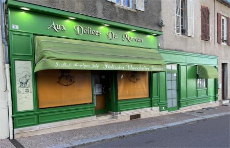 Aux Délices du Morvan (Pâtisserie - chocolaterie - glace) , 360m² - A VENDRE - 5 rue de la foire,  Saulieu (21210)