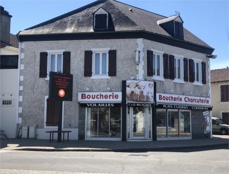 Bellagarde Denis (Boucherie-charcuterie-traiteur) , 200m² - A VENDRE - 52 rue louis barthou,  Gelos (64110)