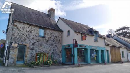 Boulangerie Maudet (Boulangerie pâtisserie ) , 150m² - A VENDRE - 4 rue du colombier ,  Domalain  (35680)