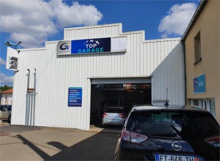 GARAGE LEFAUX (GARAGE AUTO /CARROSSERIE PEINTURE /STATION SERVICE) , 400m² - A VENDRE - 11 RUE DE LA TAROTIERE,  LA CHAPELLE AU RIBOUL (53440)