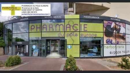 PHARMACIE DU PÔLE EUROPE  (PHARMACIE) , 250m² - A VENDRE - 76 AV DE LA GARE,  MONT SAINT MARTIN (54350)