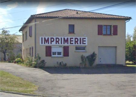 SERVICE IMPRIM (IMPRIMERIE)  - A VENDRE - 1 ROUTE D'AUCH Z-A  LA MIRANDETTE,  MASSEUBE (32140)