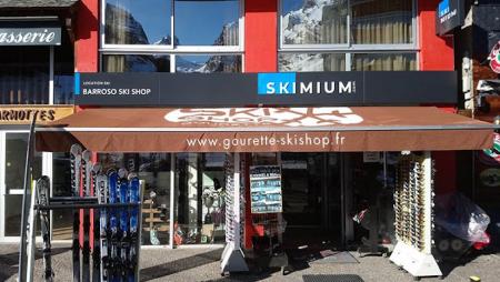 BARROSO SKI SHOP (FOND DE COMMERCE DE LOCATION DE SKIS ET VENTE ARTICLES DE SPORT) , 140m² - A VENDRE - RÉSIDENCE LES MARMOTTES. PLACE DU SARRIERE,  GOURETTE (64440)