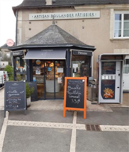 LE KIOSQUE GOURMAND (BOULANGERIE PÂTISSERIE) , 180m² - A VENDRE - 2 PLACE DE LA RÉPUBLIQUE,  SAINT-PATERNE-RACAN (37370)