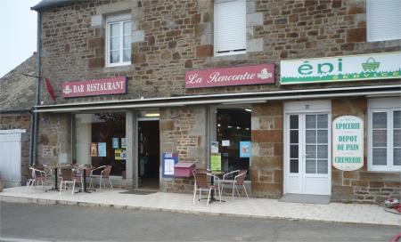 LA RENCONTRE (BAR TABAC RESTAURANT EPICRIE) , 300m² - A VENDRE - 14 RUE DE L EGLISE,  ST REMY DU PLAIN (35560)