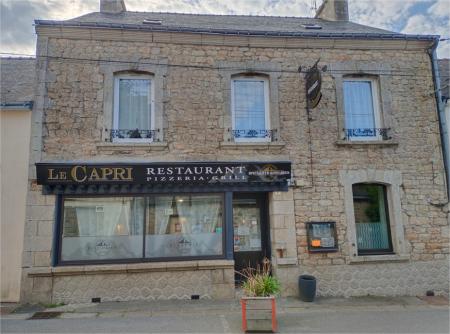 Le Capri (RESTAURANT) , 250m² - A VENDRE - 7 RUE ALBERT SAINT JALMES,  PRIZIAC (56320)