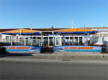 LE CATA MARRANT (RESTAURANT TRADITIONEL FRUITS DE MER,VIANDES,CREPERIE ,BAR) , 200m² - A VENDRE - 207 RT DE LA POINTE ST-GILDAS,  PREFAILLES (44770)