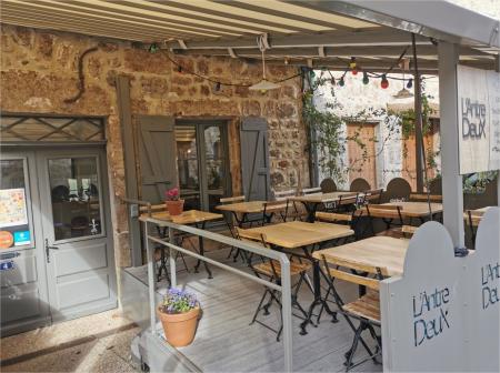 L'ANTRE DEUX (CREPERIE/RESTAURATION/LICENCE 3) , 60m² - A VENDRE - 8 PLACE MARIE BANC,  SAINT-FÉLICIEN (07410)