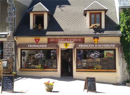 LES CAVES DU CHATEAU (MAGASIN PRODUITS RÉGIONAUX , CAVISTE , FROMAGERIE) , 50m² - A VENDRE - 14 RUE GEORGE SAND,  MUROL (63790)