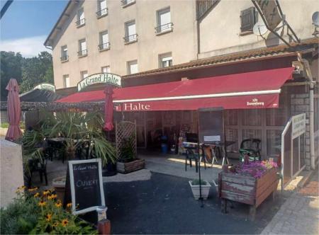LA GRANDE HALTE (HOTELERIE RESTAURANT) , 1800m² - A VENDRE - RUE DES TILLEULS,  LA BASTIDE PUYLAURENT (TROTTOIR EN FACE ARDECHE) (48250)