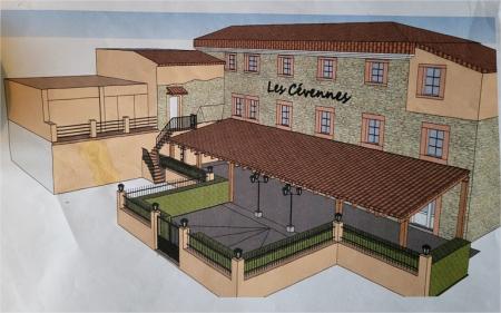 BAR HOTEL RESTAURANT   LES CEVENNES (BAR HOTEL RESTAURANT) , 420m² - A VENDRE - 14 ROUTE DE VILLEFORT,  CHAMBORIGAUD (30100)